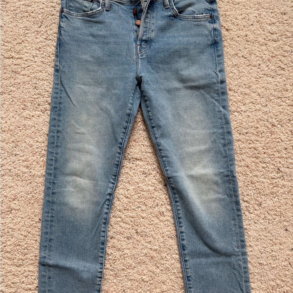 MOTHER The Scrapper Ankle Jeans - Picture 2 of 6